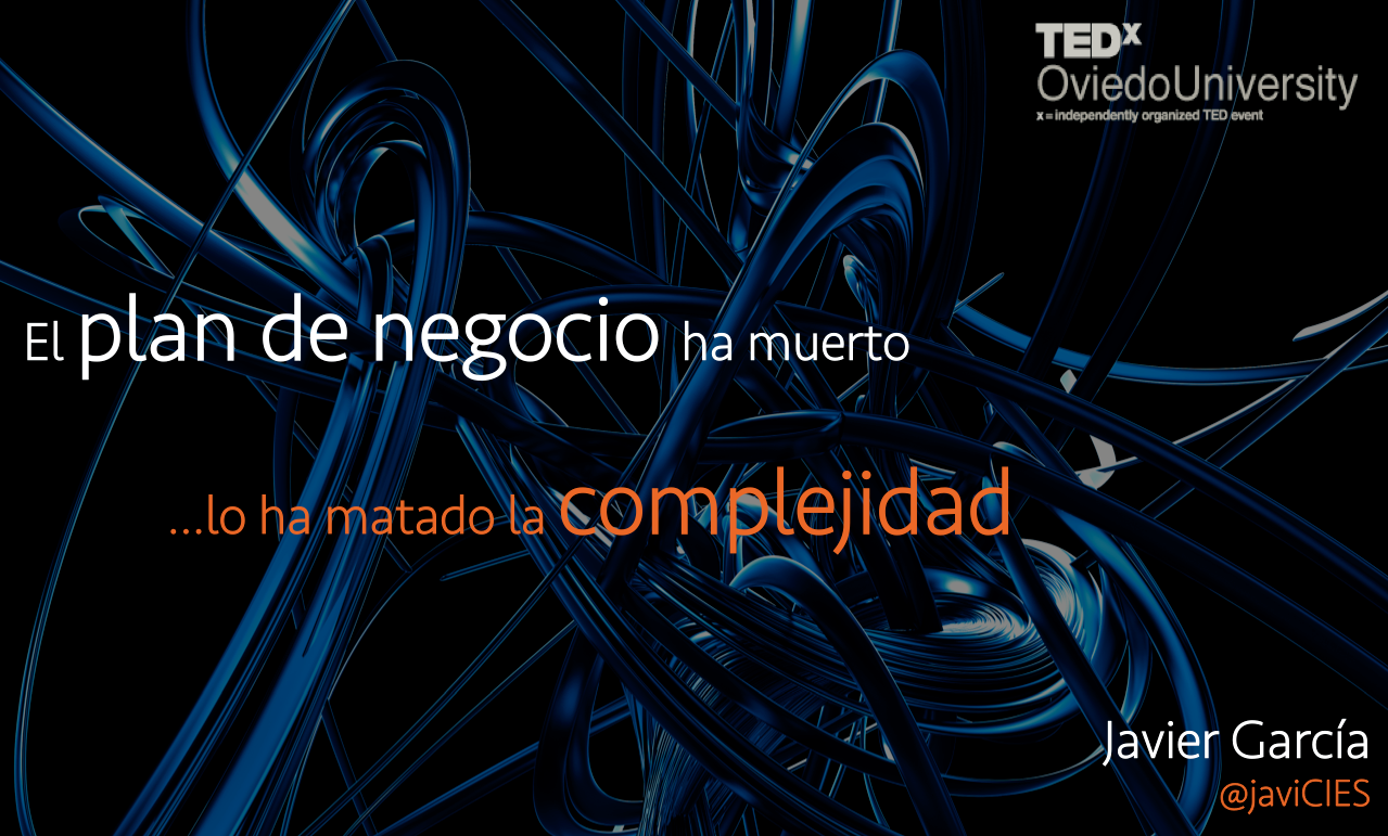 Javier García TEDx OviedoUniversity